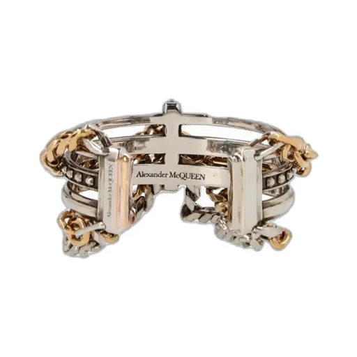 Multi-Chain Cuff Bracelet