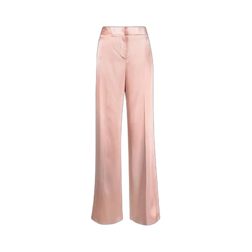 Satin Wide Leg Trousers