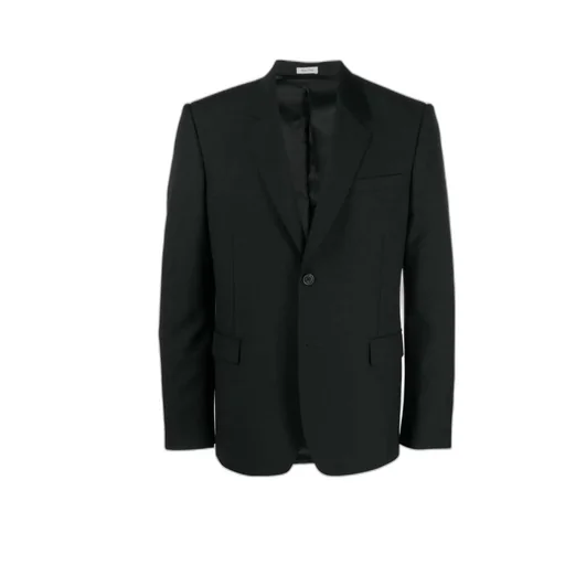 Tailored Single-Breasted Blazer