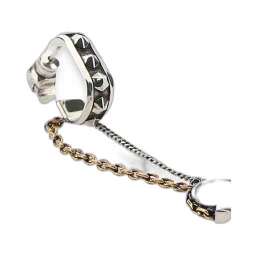 Chain-Link Detail Earrings