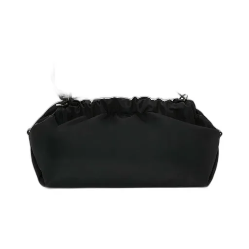 Large Logo-Embroidered Shoulder Bag