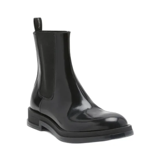 Round-Toe Ankle Boots
