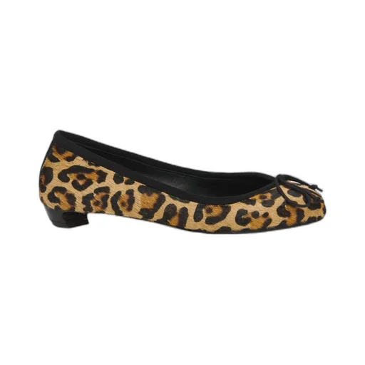 Armadillo Leopard Printed Ballet Flat