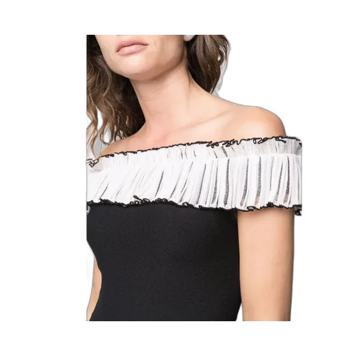 Off-Shoulder Flared Dress