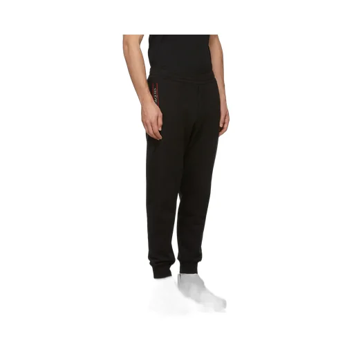 Logo-Tape Straight Leg Pants