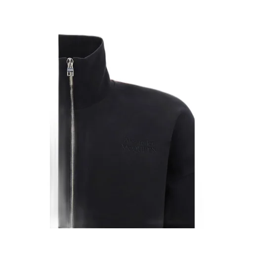 High-Neck Zipped Jacket