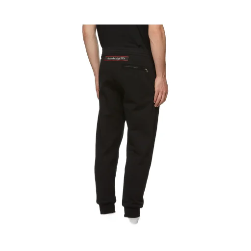 Logo-Tape Straight Leg Pants