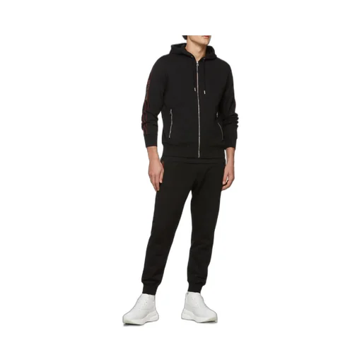 Logo-Tape Straight Leg Pants