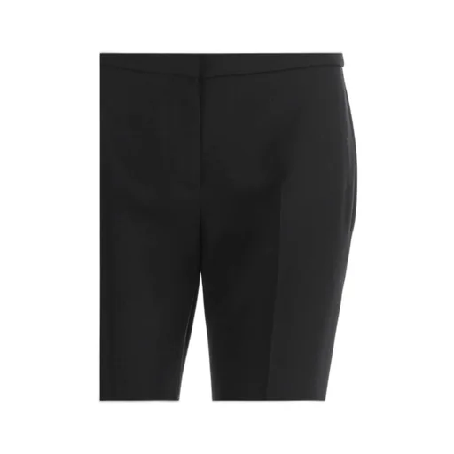 Cropped Straight-Leg Trousers