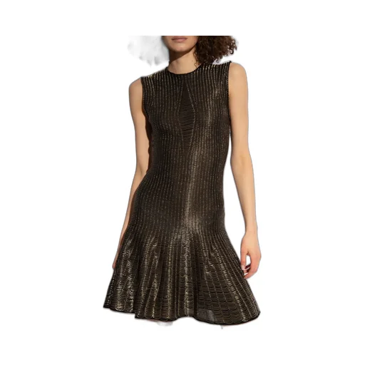 Lurex Yarn Mini Dress