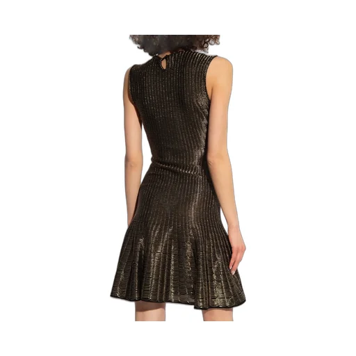 Lurex Yarn Mini Dress