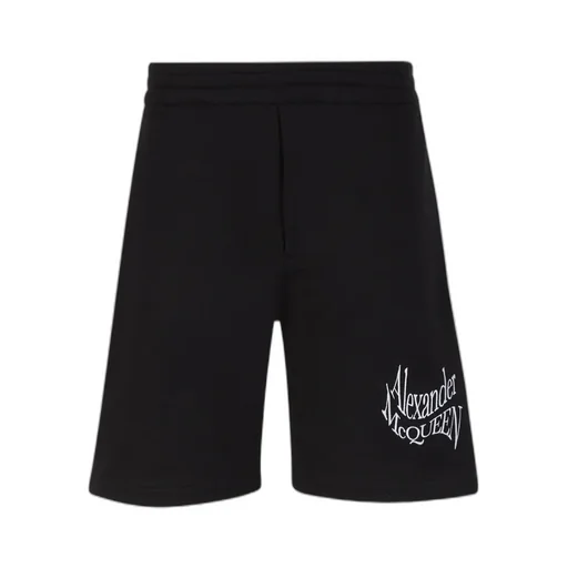 Warped Logo Bermuda Shorts
