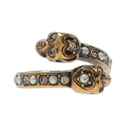 Wrapped Skull Ring