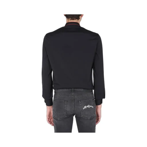 Logo Tape Collar Shirt