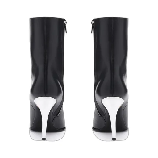 Pointed Toe Heeled Boots