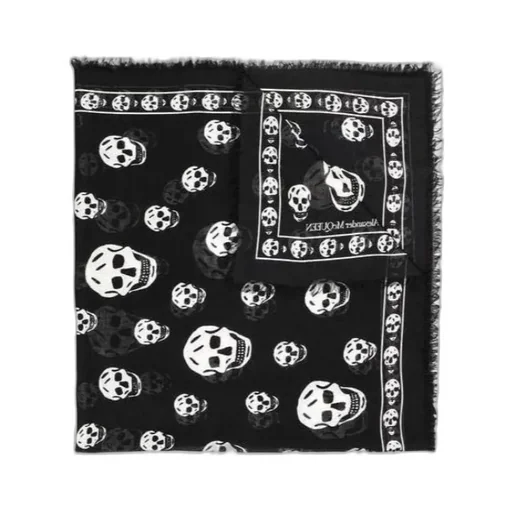 All-Over Skull Logo Scarf