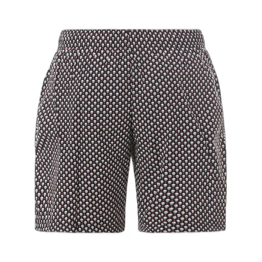Spotted Skull Print Swim Shorts