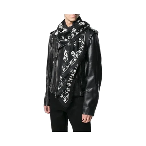 All-Over Skull Logo Scarf