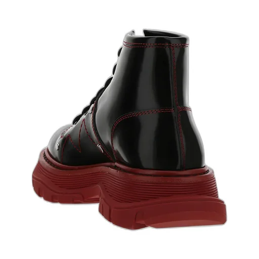 Tread Laced Ankle Boots