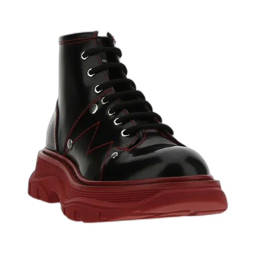 Tread Laced Ankle Boots