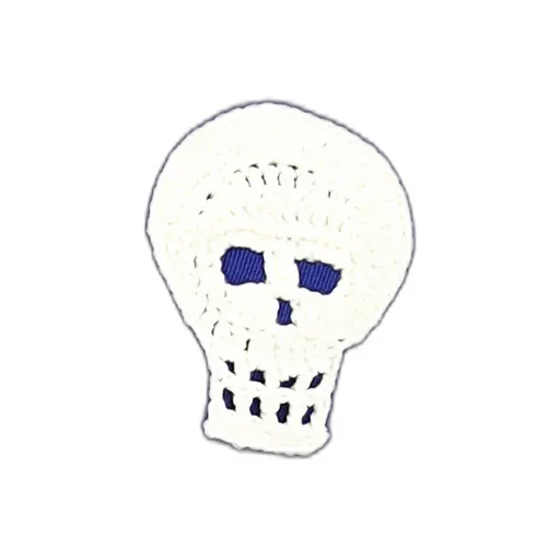 Skull Patch Zipped Jacket
