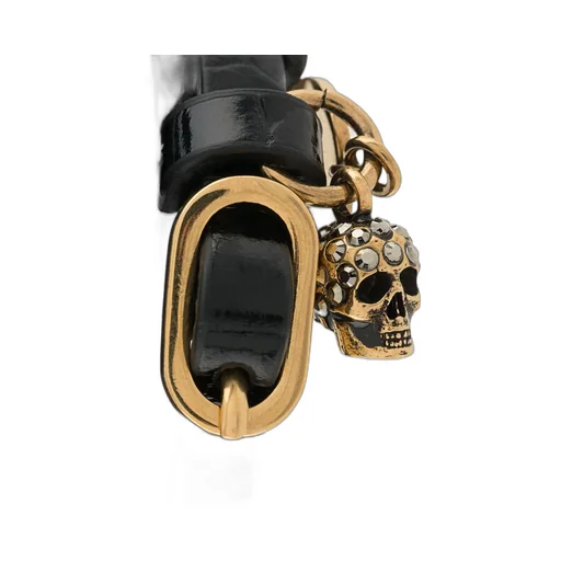 Wrap Skull Charm Bracelet
