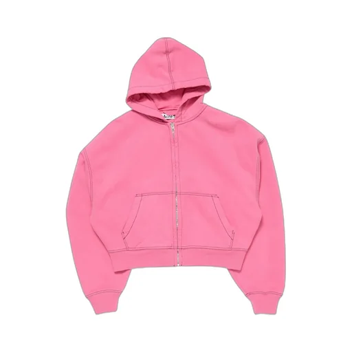 Zip-Up Stitched Hoodie