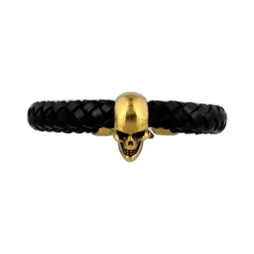 Skull Braided Bracelet