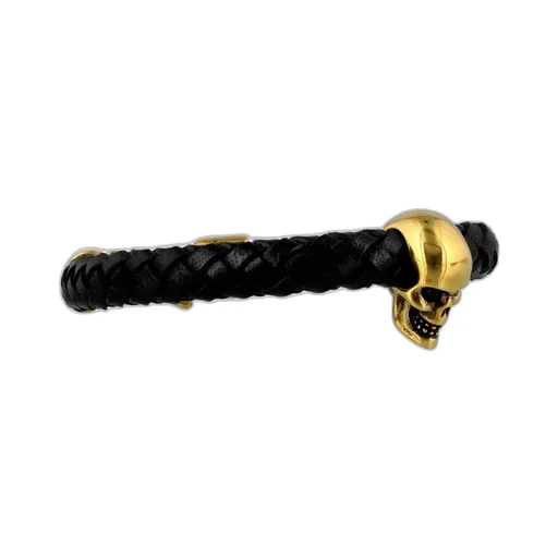 Skull Braided Bracelet