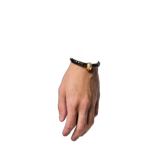 Skull Braided Bracelet