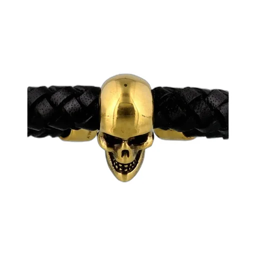 Skull Braided Bracelet