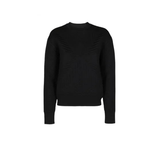 Textured Crewneck Sweater