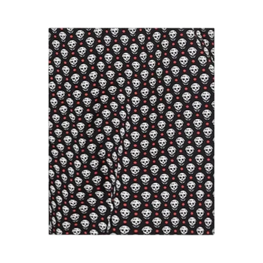 Spotted Skull Print Swim Shorts