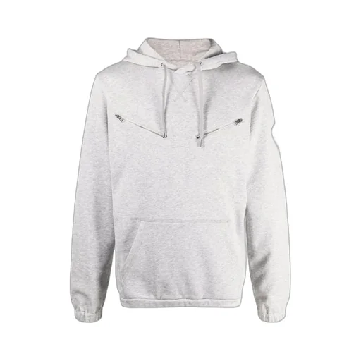Zip-Detailed Hoodie