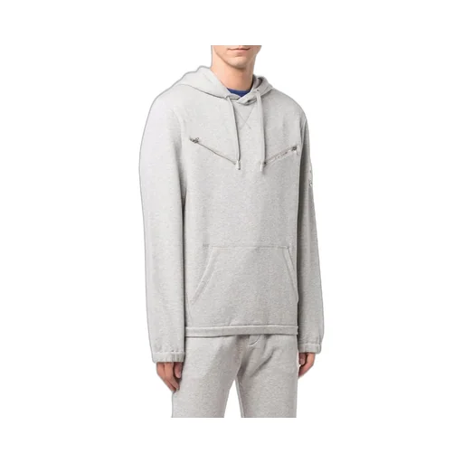 Zip-Detailed Hoodie