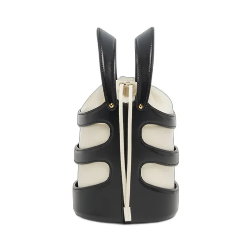 Logo Printed Drawstring Bucket Bag
