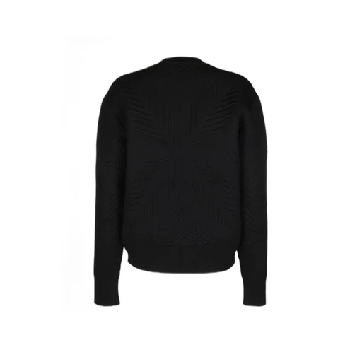 Textured Crewneck Sweater