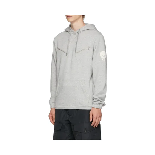 Zip-Detailed Hoodie