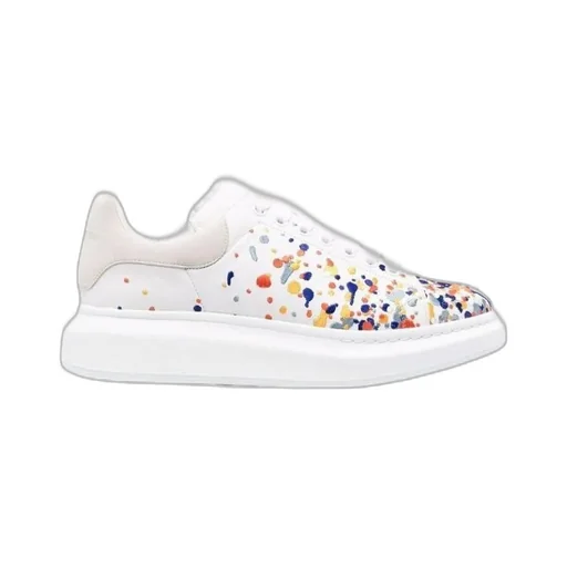 Oversized Paint-Embroidery Sneakers