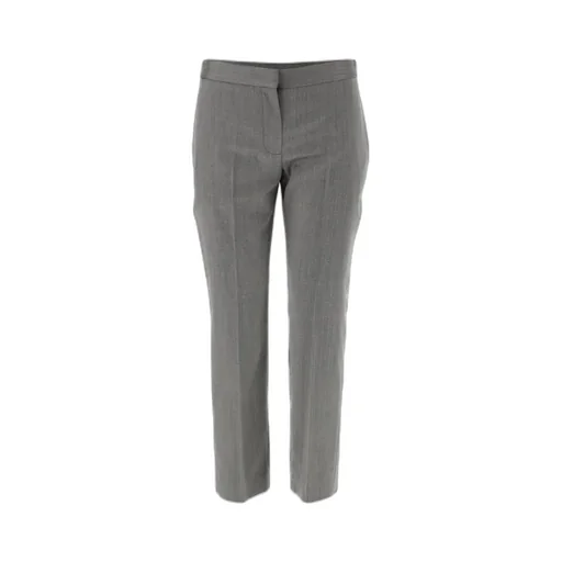 Chevron Cropped Trousers
