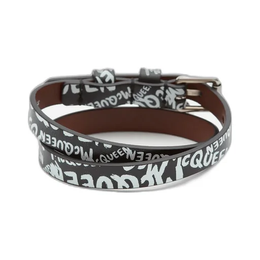 Graffiti Print Wraparound Bracelet