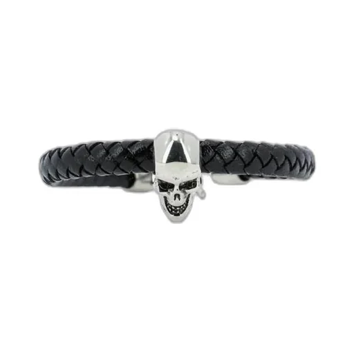 Braided Skull Bracelet