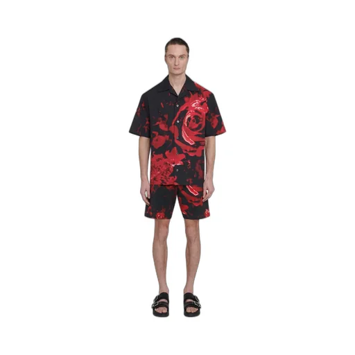 Floral Printed Hawaiian Shirt