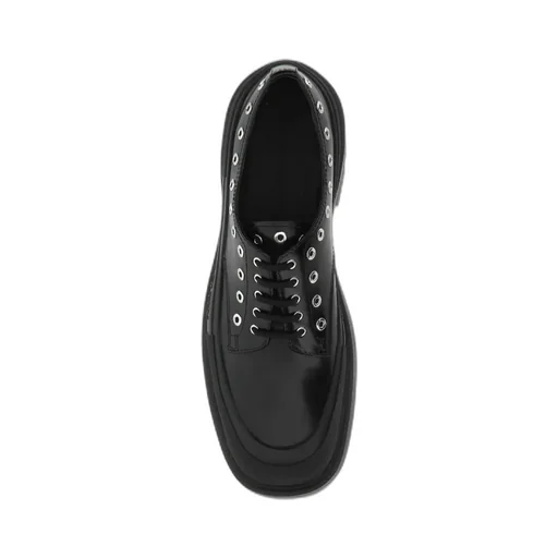 Studded Detailed Lace-Up Shoes