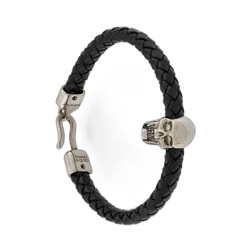 Braided Skull Bracelet