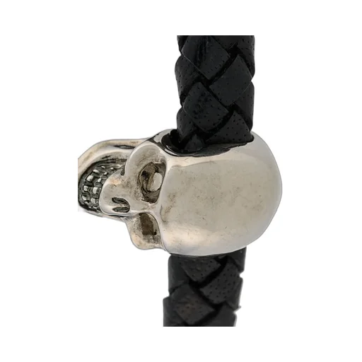 Braided Skull Bracelet