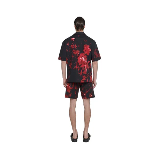 Floral Printed Hawaiian Shirt