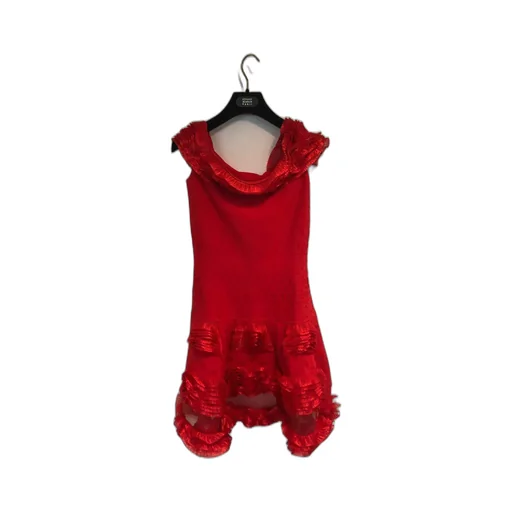 Multi-Layer Ruffled Dress