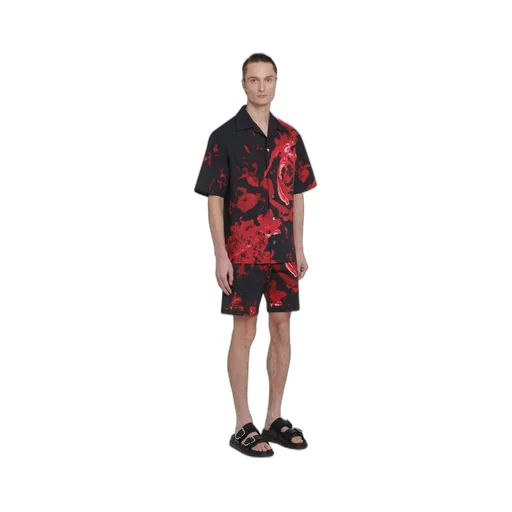 Floral Printed Hawaiian Shirt