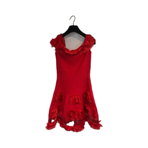 Multi-Layer Ruffled Dress